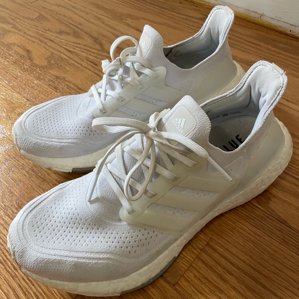 adidas Ultra Boost 21 Primeblue - White Eco Sneakers